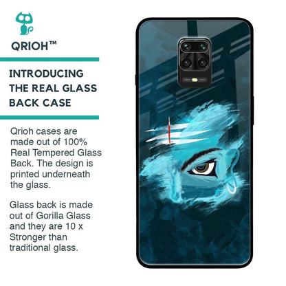 Power Of Trinetra Glass Case For Redmi Note 9 Pro Max