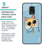 Adorable Cute Kitty Glass Case For Redmi Note 9 Pro Max