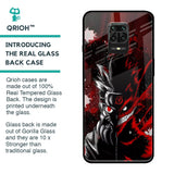 Dark Character Glass Case for Redmi Note 9 Pro Max