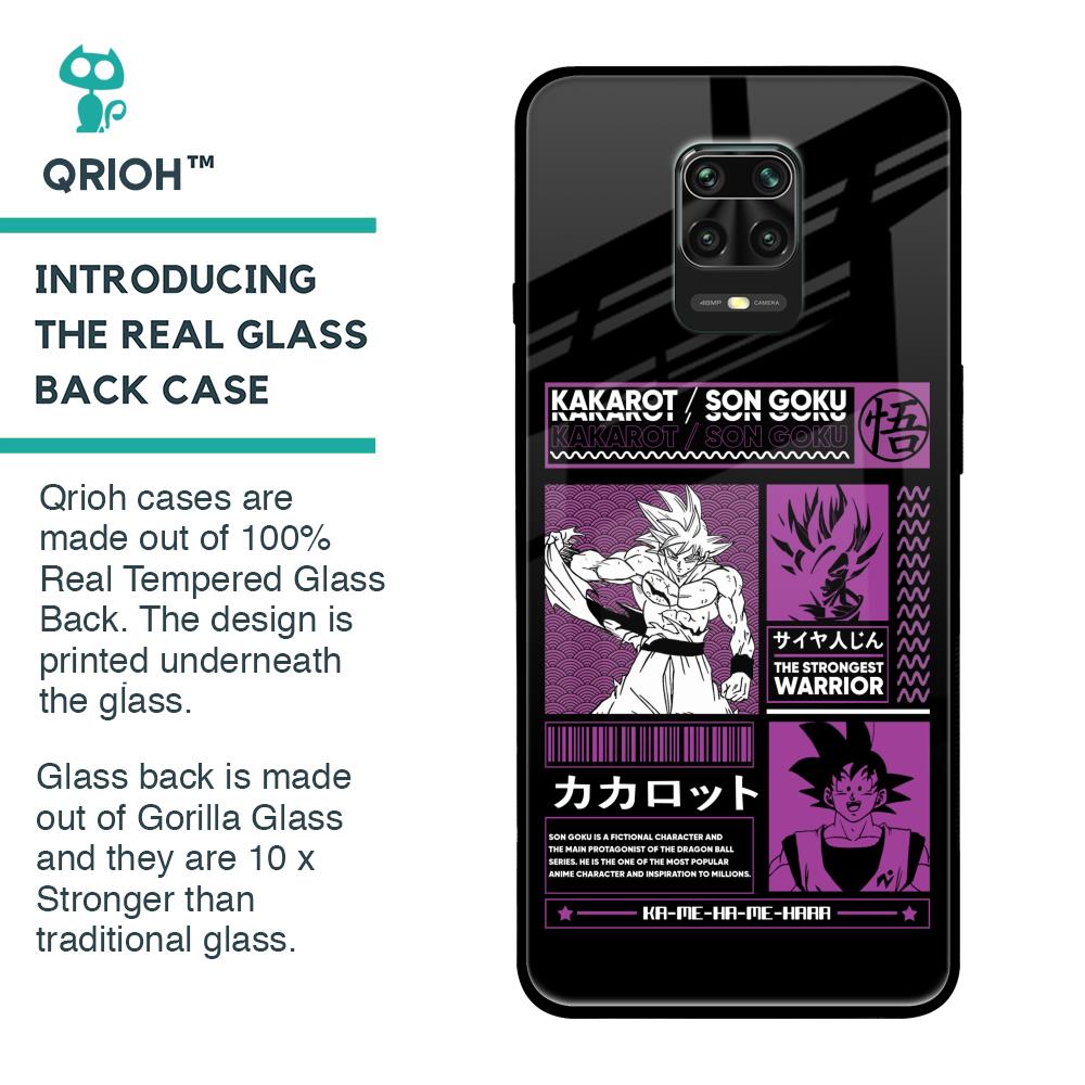 Strongest Warrior Glass Case for Redmi Note 9 Pro Max