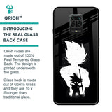 Monochrome Goku Glass Case for Redmi Note 9 Pro Max