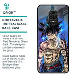 Branded Anime Glass Case for Redmi Note 9 Pro Max