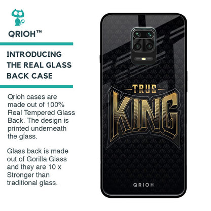 True King Glass Case for Redmi Note 9 Pro Max