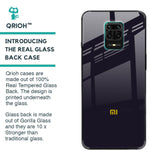 Deadlock Black Glass Case For Redmi Note 9 Pro Max