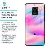 Colorful Waves Glass case for Redmi Note 9 Pro Max