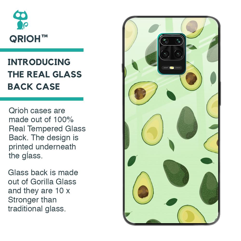 Pears Green Glass Case For Redmi Note 9 Pro Max
