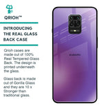 Ultraviolet Gradient Glass Case for Redmi Note 9 Pro Max