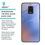 Blue Aura Glass Case for Redmi Note 9 Pro Max