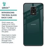 Olive Glass Case for Redmi Note 9 Pro Max