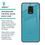 Oceanic Turquiose Glass Case for Redmi Note 9 Pro Max