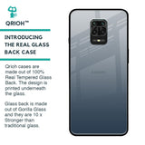 Smokey Grey Color Glass Case For Redmi Note 9 Pro Max