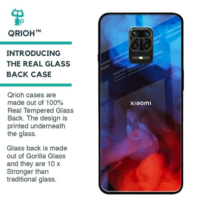 Dim Smoke Glass Case for Redmi Note 9 Pro Max