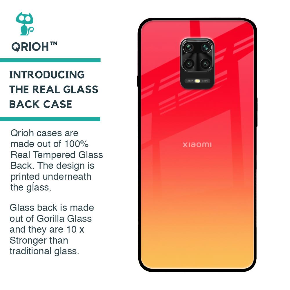Sunbathed Glass case for Redmi Note 9 Pro Max
