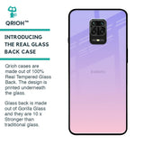 Lavender Gradient Glass Case for Redmi Note 9 Pro Max