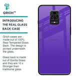 Amethyst Purple Glass Case for Redmi Note 9 Pro Max