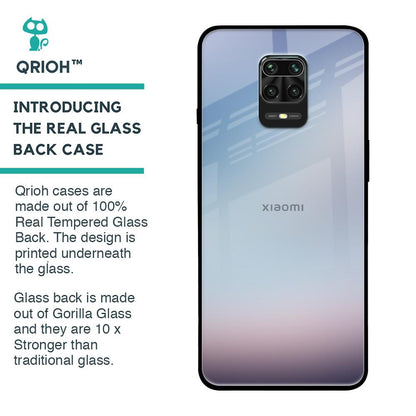 Light Sky Texture Glass Case for Redmi Note 9 Pro Max
