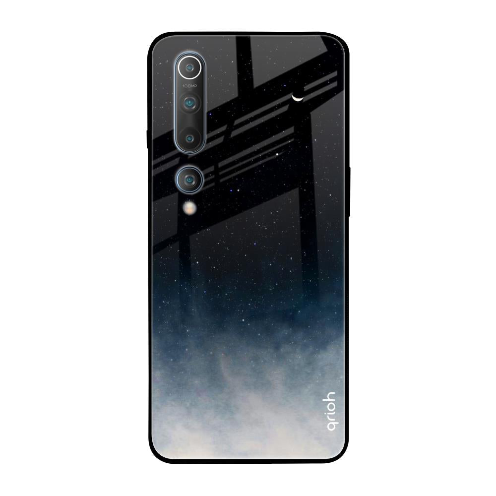 Black Aura Xiaomi Mi 10 Glass Back Cover Online