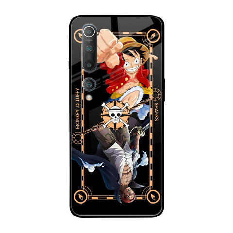 Shanks & Luffy Xiaomi Mi 10 Glass Back Cover Online