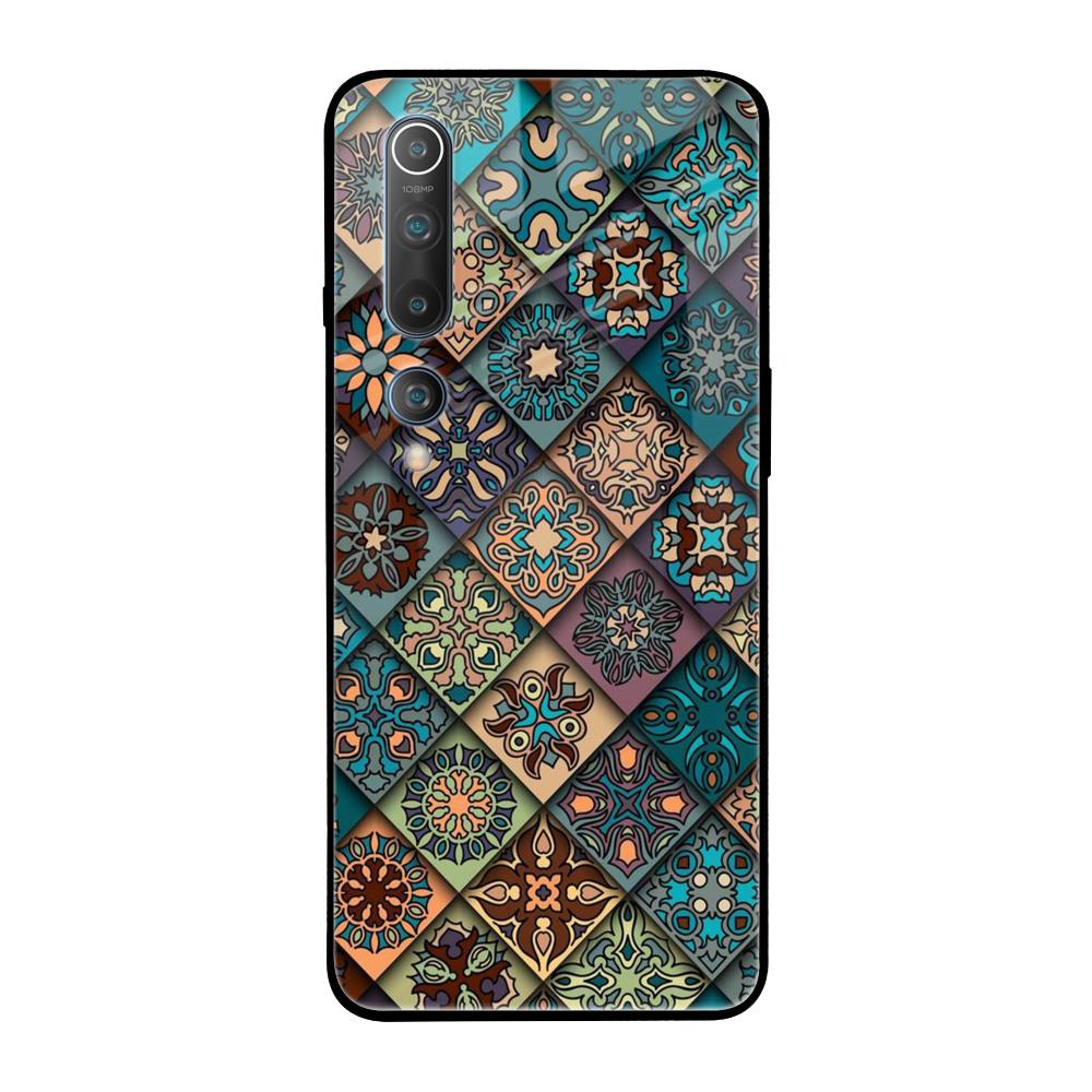 Retro Art Xiaomi Mi 10 Glass Back Cover Online