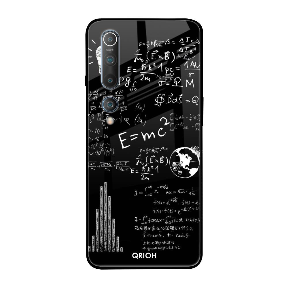Funny Math Xiaomi Mi 10 Glass Back Cover Online