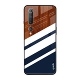 Bold Stripes Xiaomi Mi 10 Glass Back Cover Online