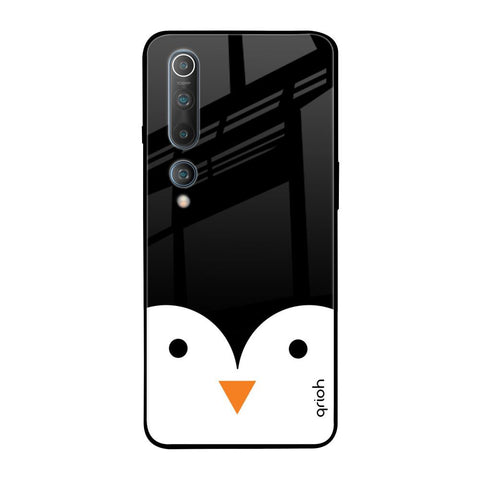 Cute Penguin Xiaomi Mi 10 Glass Cases & Covers Online