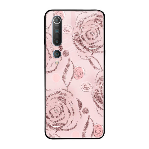 Shimmer Roses Xiaomi Mi 10 Glass Cases & Covers Online
