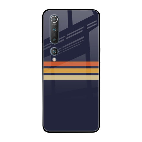 Tricolor Stripes Xiaomi Mi 10 Glass Cases & Covers Online