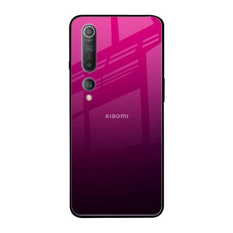 Purple Ombre Pattern Xiaomi Mi 10 Glass Back Cover Online