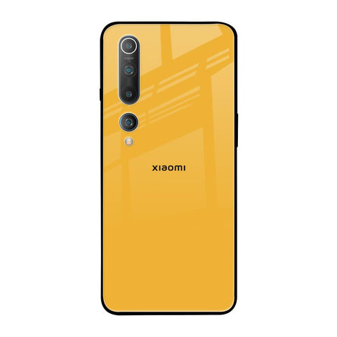 Fluorescent Yellow Xiaomi Mi 10 Glass Back Cover Online