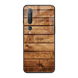 Wooden Planks Xiaomi Mi 10 Glass Back Cover Online