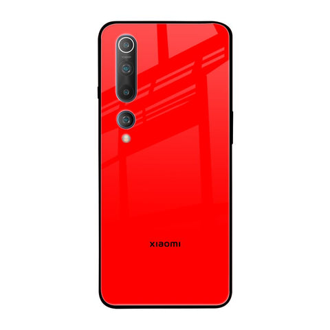 Blood Red Xiaomi Mi 10 Glass Back Cover Online