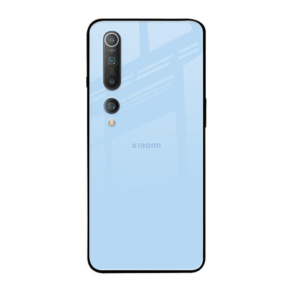 Pastel Sky Blue Xiaomi Mi 10 Glass Back Cover Online