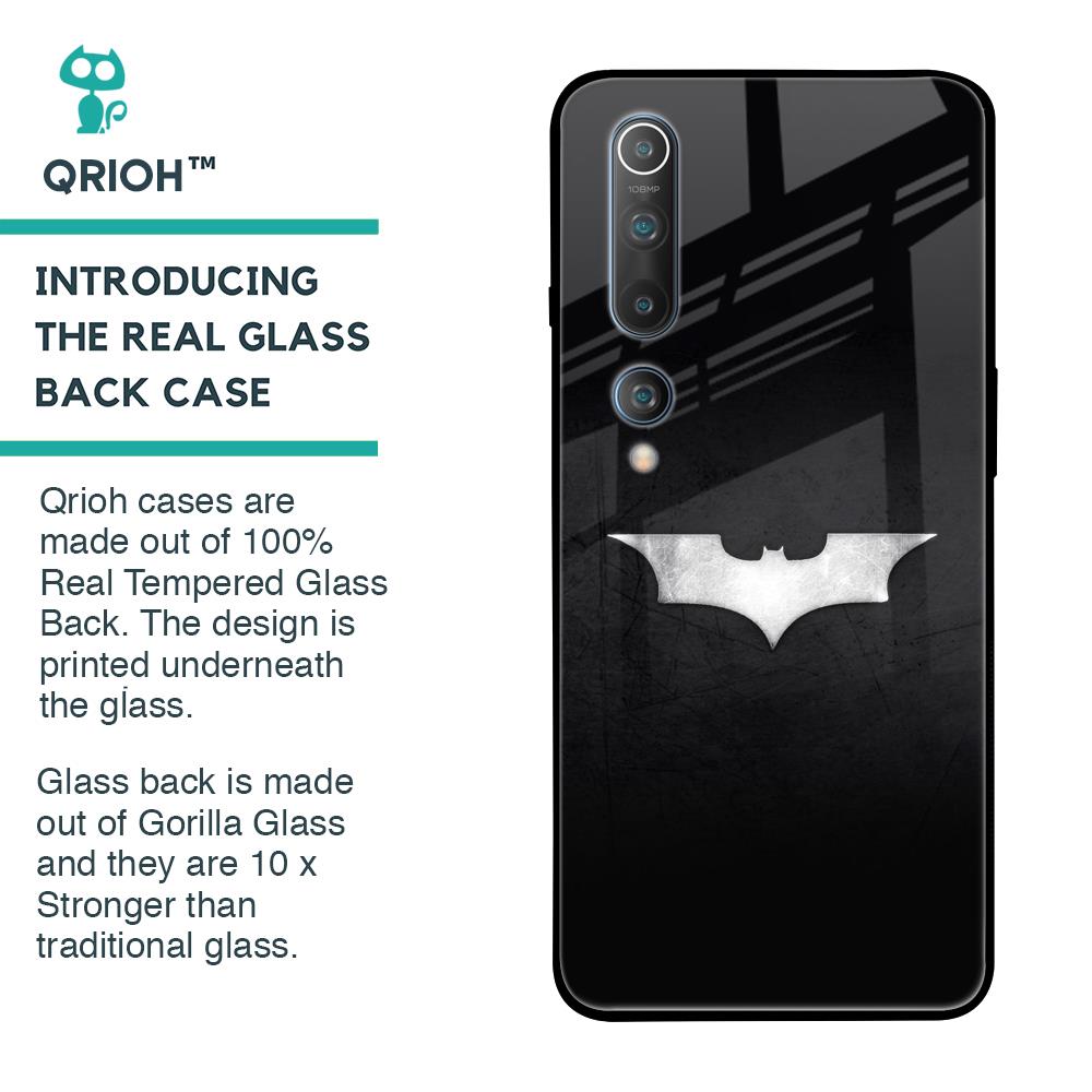 Super Hero Logo Glass Case for Xiaomi Mi 10