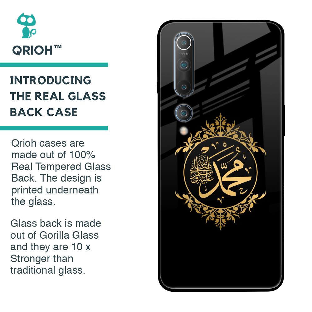 Islamic Calligraphy Glass Case for Xiaomi Mi 10