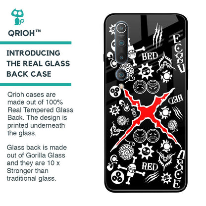 Red Zone Glass Case for Xiaomi Mi 10