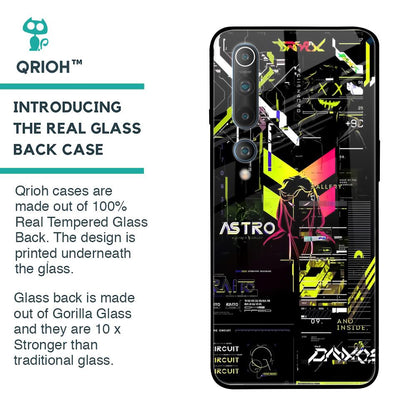 Astro Glitch Glass Case for Xiaomi Mi 10