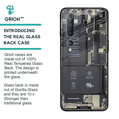 Skeleton Inside Glass Case for Xiaomi Mi 10