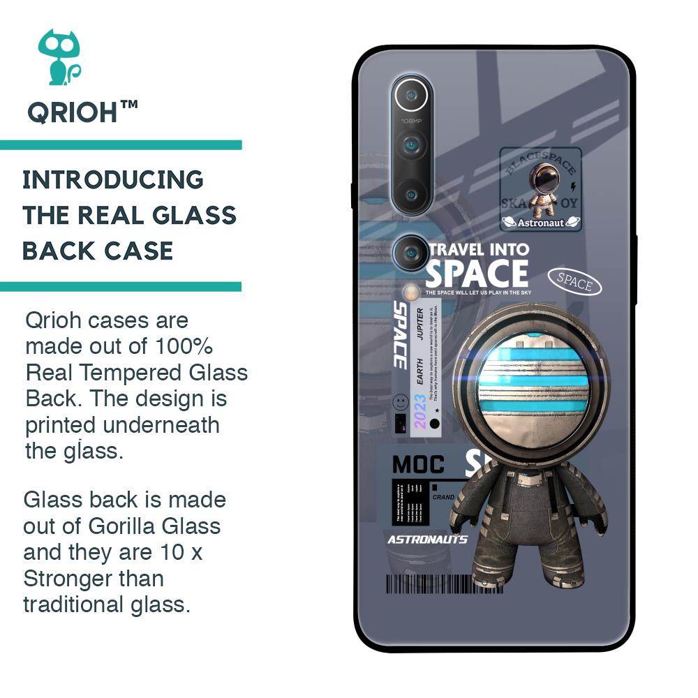Space Travel Glass Case for Xiaomi Mi 10