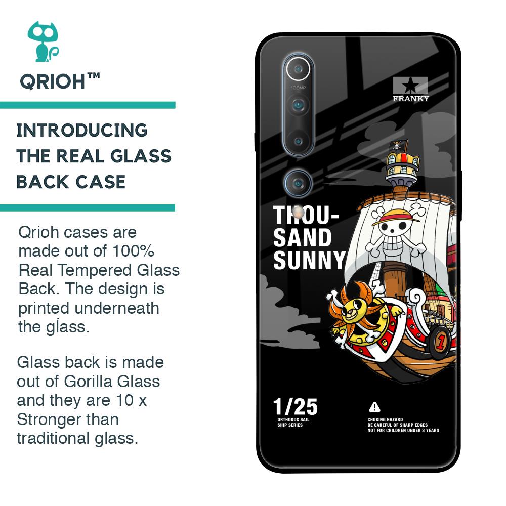 Thousand Sunny Glass Case for Xiaomi Mi 10