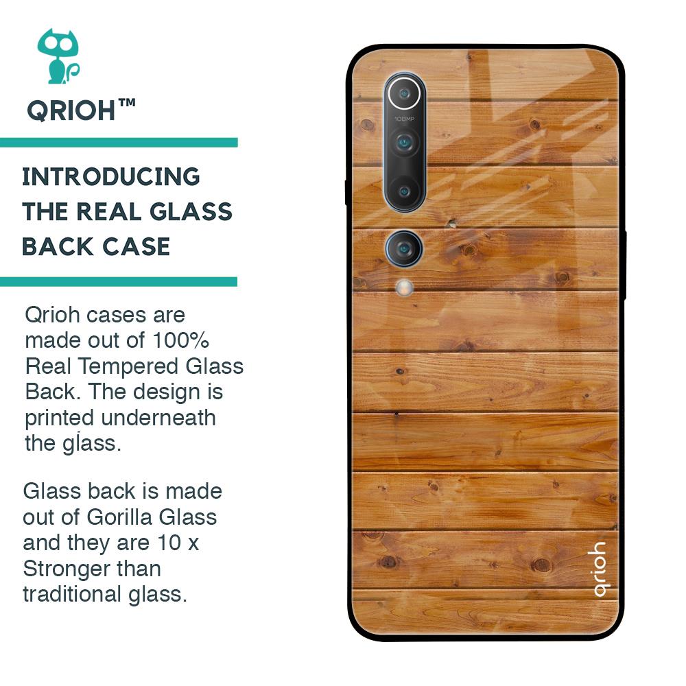 Timberwood Glass Case for Xiaomi Mi 10