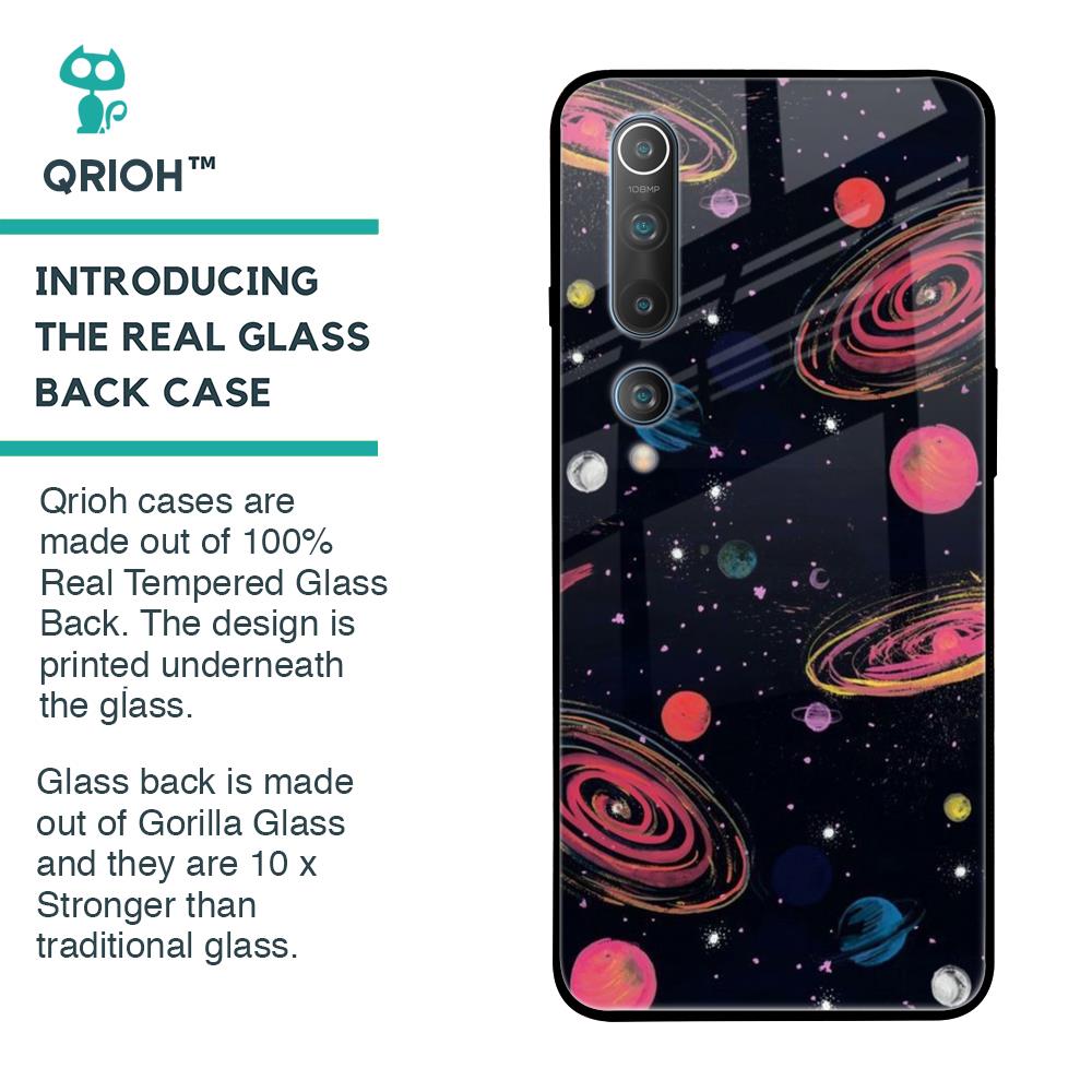 Galaxy In Dream Glass Case For Xiaomi Mi 10