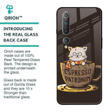 Tea With Kitty Glass Case For Xiaomi Mi 10