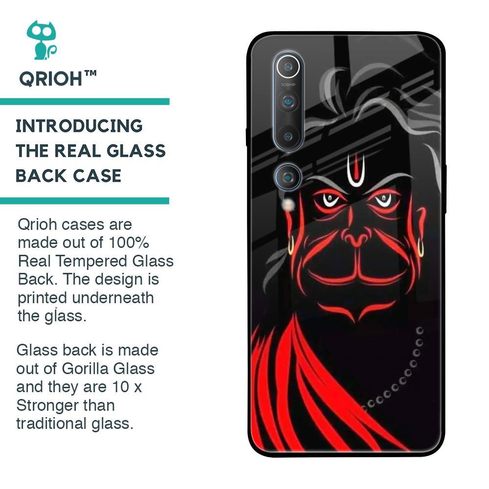 Lord Hanuman Glass Case For Xiaomi Mi 10