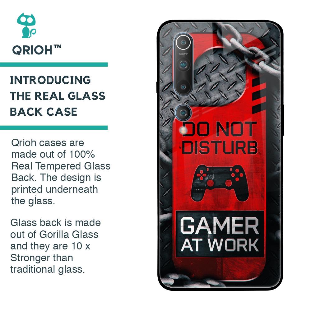 Do No Disturb Glass Case For Xiaomi Mi 10
