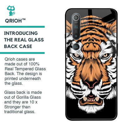 Angry Tiger Glass Case For Xiaomi Mi 10