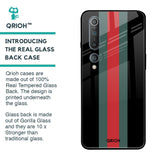 Vertical Stripes Glass Case for Xiaomi Mi 10