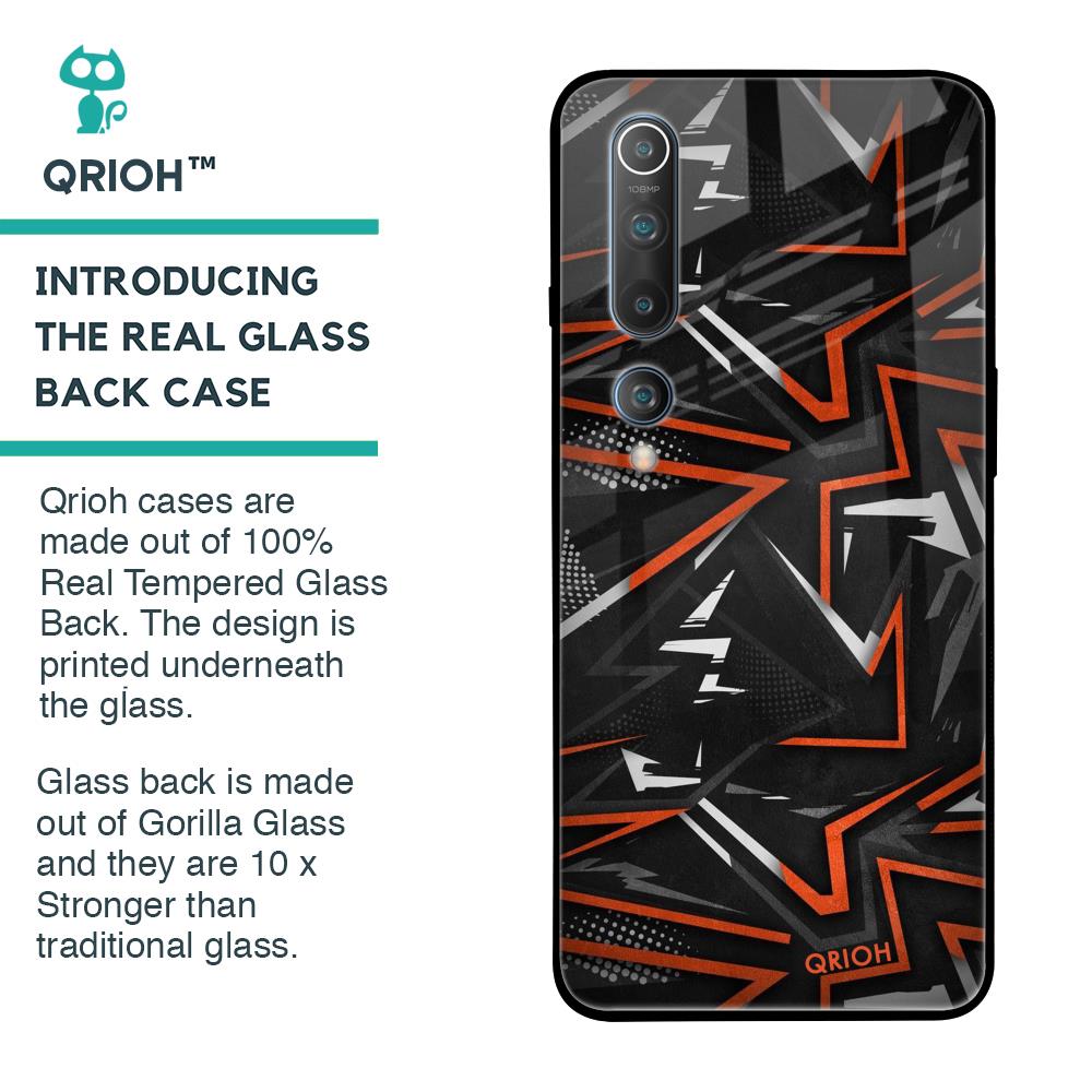 Vector Art Glass Case for Xiaomi Mi 10