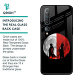 Anime Red Moon Glass Case for Xiaomi Mi 10