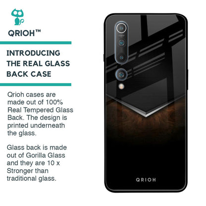 Dark Walnut Glass Case for Xiaomi Mi 10